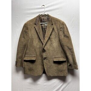 Ralph Lauren Corduroy Sport Coat Mens 46R Brown Jacket Blazer 46 R